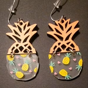 Pineapple earrings